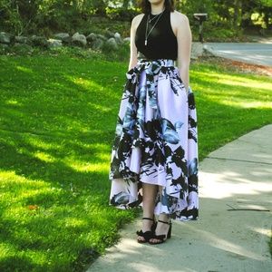 Camille La Vie Size 8 Stunning Floral Prom Dress